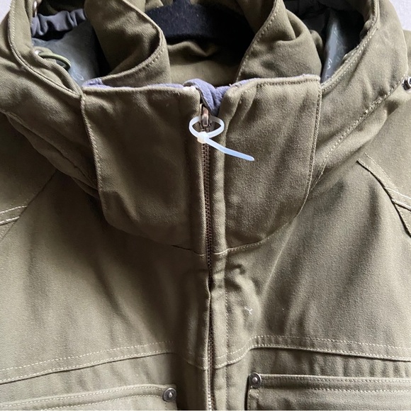 Westbeach khaki winter Adapt series hooded jacket Sz M - Picture 4 of 10